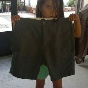 RVCA, Size 29 Green Mens Shorts, Like New